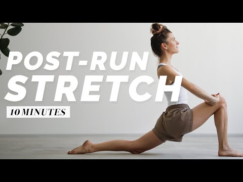 10 Min. Post-Run Stretch |  Simple Cool Down after Running thumnail