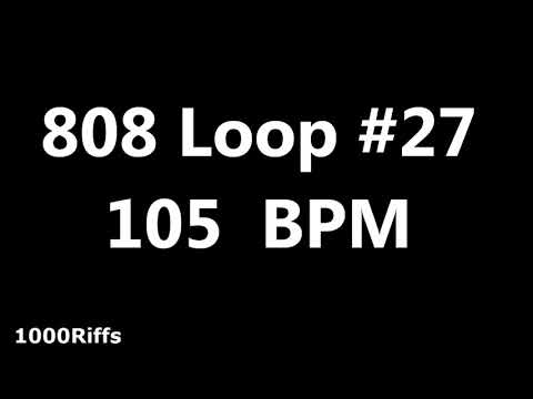 808 Loop Beat # 27 : 105 BPM : Beats Per Minute
