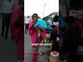 Angry Lady Tells Me To Go In Delhi India