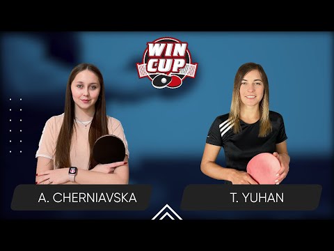 16:45 Alina Cherniavska - Tetiana Yuhan West 4 WIN CUP 31.10.2023 | TABLE TENNIS WINCUP