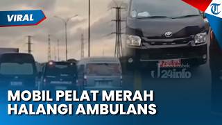 Aksi Arogan Mobil Pelat Merah Halangi Ambulans di Tangerang, Malah Ngamuk saat Ditegur Sopir