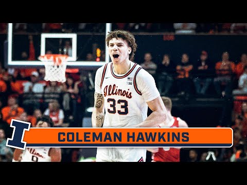2024 Senior Highlights: Illinois F Coleman Hawkins | Illinois Men's Basketball