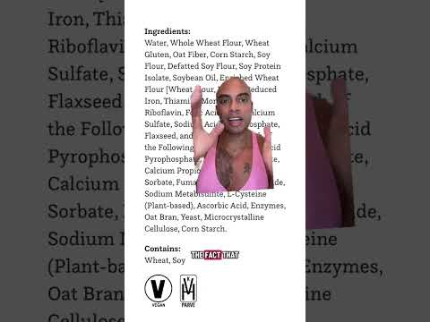 Joseph’s lavash bread nutrition label and ingredient list breakdown. #traderjoes #nutrition