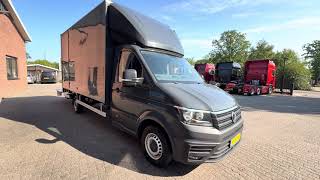 Volkswagen Crafter Koffer + LBW Airco Zijdeur 3 Zitplaatsen NL Auto box truck < 3.5t | Image 4 - Autoline