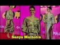 Sanya Malhotra Clicked On The Pink Carpet Of Thank You For Coming Screening Jawan