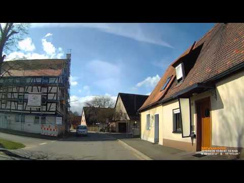 D: Kleingeschaidt. Markt Heroldsberg. Landkreis Erlangen-Höchstadt. Ortsdurchfahrt. März 2016