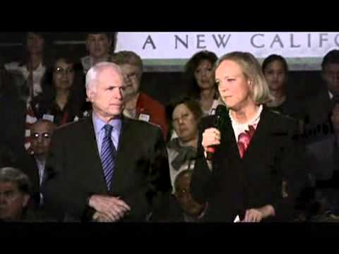 John McCain endorses Meg Whitman - 2009-05-29