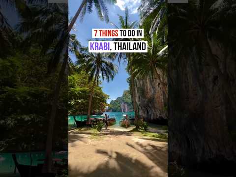 7 Things to Do in Krabi – Your Perfect Thailand Escape 🇹🇭