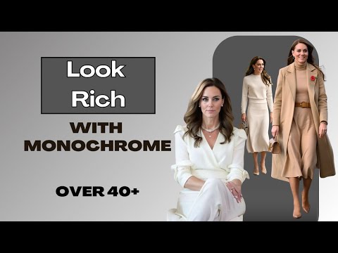 The Power of Monochrome Style for women 40+ | RESEARCH-backed