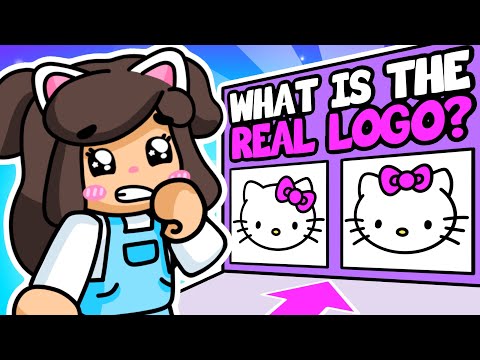 Can You GUESS The REAL LOGO In Roblox?