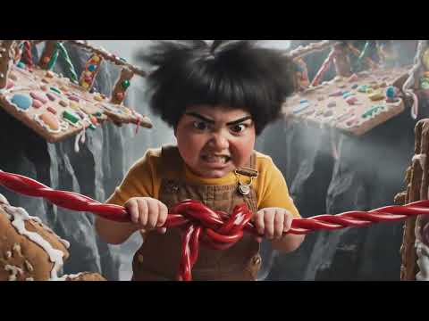 Labib's Candy Land Adventure: Building the Magic Rainbow Bridge! | Little Labib