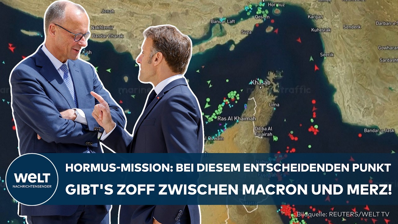 IRAN-KRIEG: Hormus-Mission der EU – Bei diesem entscheidenden Punkt ist Frankreich strikt dagegen!