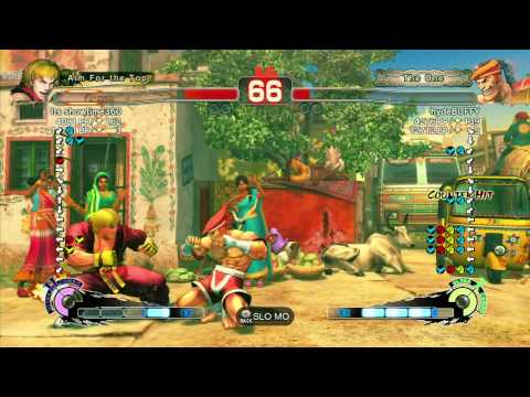 SSF4 AE: Its showtime360 (Ken) vs hydeBUFFY (Adon) - Ranked Match (720p HD)