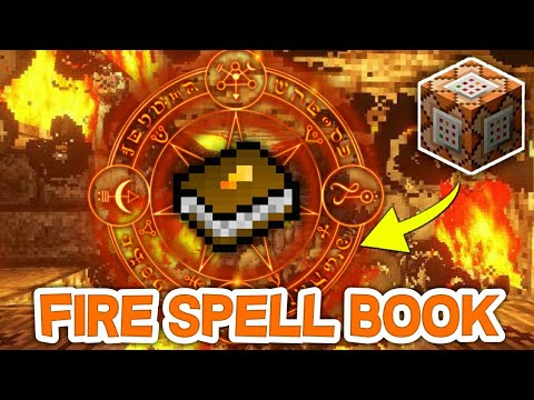 Minecraft Fire Spell Book Tutorial