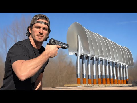 How Many Shovels Does it Take to Stop a Bullet?