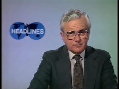 Here is the News! - with Kenneth Kendall 24th February 1981 -  Charles and Diana - UK Steel - Unions