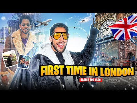 First Time in London 🇬🇧 | Baseer Ali London Vlog Part 1