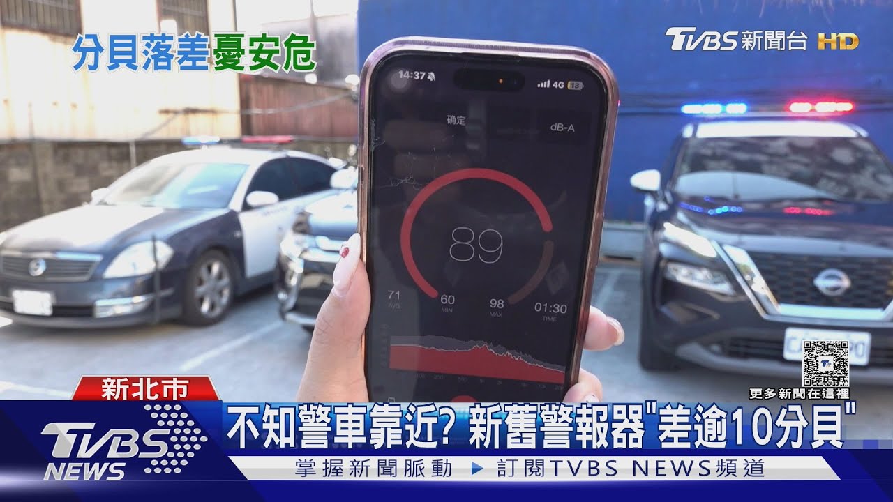 控新警車警報器太小聲　議員：存有安全疑慮