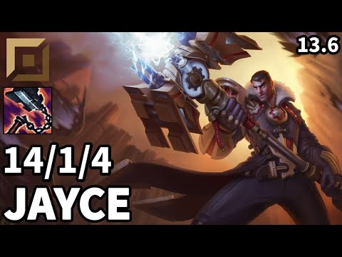Jayce Top vs Pantheon - KR Challenger | Patch 13.6