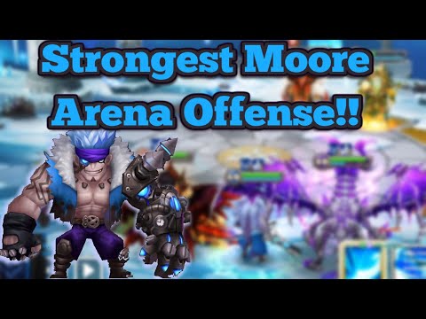Strongest Moore Arena Offense!! Arena Rush, Runes at the end - Summoners War
