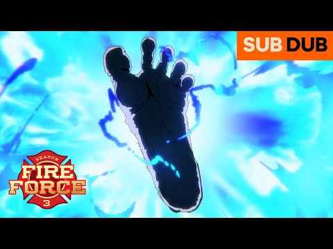 Shinra vs Burns | Fire Force Season 3