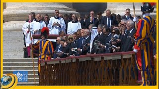 Նախ Վահագն Խաչատուրյանը, հետո Թրամփն ու Մակրոնը. ինչպե՞ս թաղեցին Հռոմի պապին