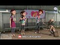 Bus Stop Cartoon Funny Dubbing Comedy