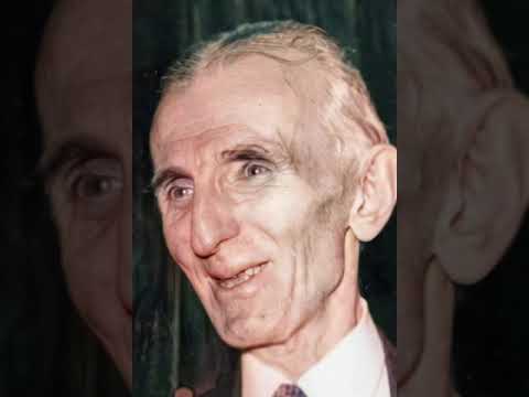 Colured Rare Images of NIKOLA TESLA #shorts