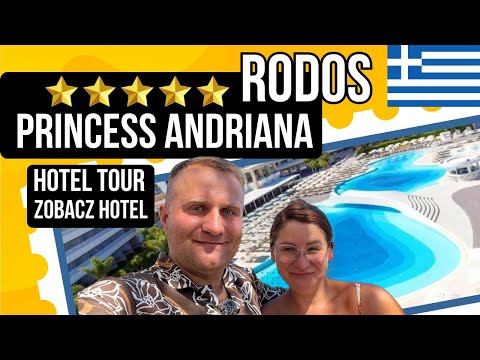 🇬🇷PRINCESS ANDRIANA RESORT & SPA 5⭐️⭐️⭐️⭐️⭐️ Hotel tour. All Inclusive Grecja. Rodos.