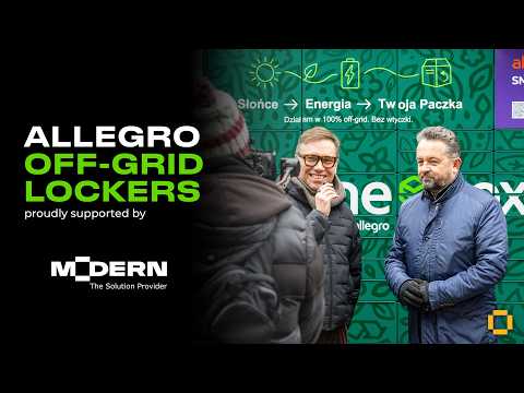  Allegro x Modern Expo - off-grid parcel lockers