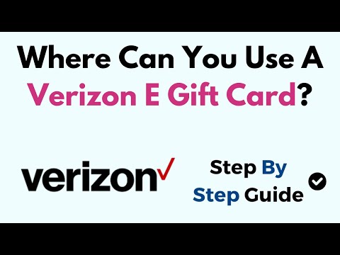 E Gift Card Verizon