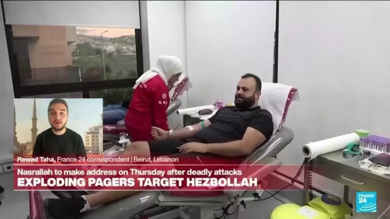 Hospitals in Lebanon treating hand and eye injuries after pager explosions • FRANCE 24 English