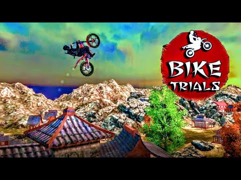 , title : '忍者がお寺をバイクで爆走！ 【Bike Trials Ninja】 Gameplay 🎮📱'