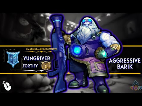 This is what Aggressive Barik looks like YungRiver (Diamond) Paladins Ranked Competitive