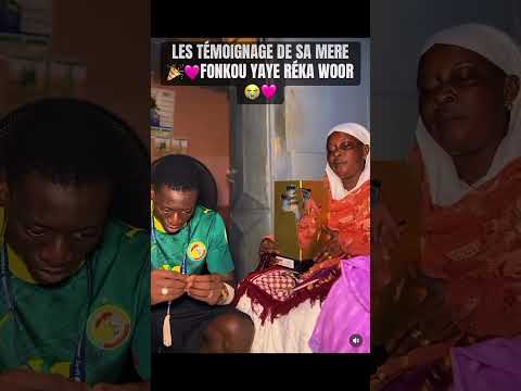 Les mots touchants de la mère de Mouhamed wagne Champion CAN U17 et meilleur joueur de la finale