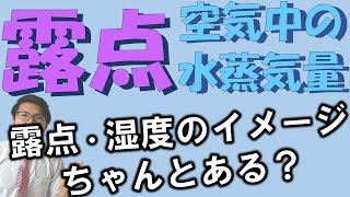 【中学理科】4-5 露点～空気中の水蒸気量～【中２理科】