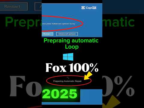 preparing automatic repair windows 10 #windows #windows10 #windows11