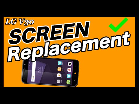 LG K350 Screen replacement