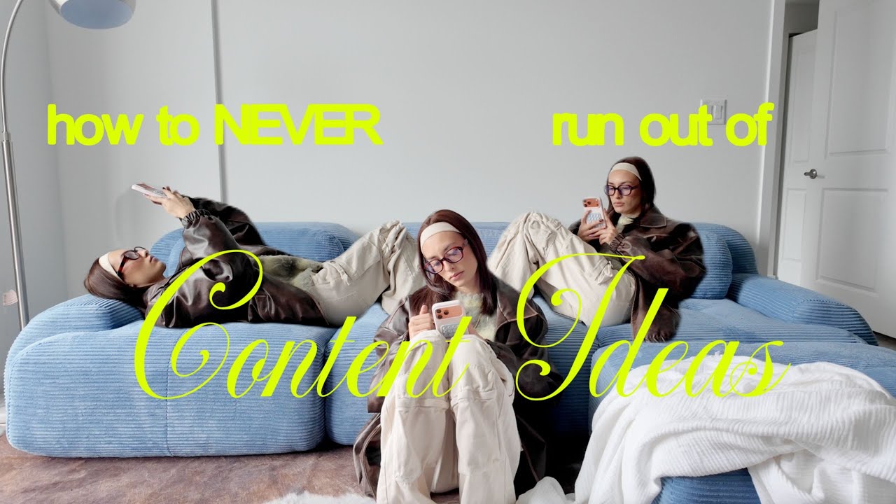 How to Never Run Out of Content Ideas (Even When You Feel Stuck)