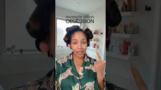 Heatless Curls with Overnight Rollers #beautyhacks #hairtutorial