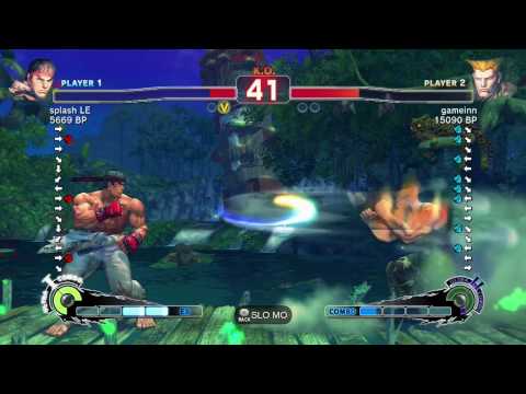 SSF4 - splash LE (Ryu) vs. gameinn/Daigo (Guile)