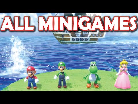Mario Party Superstars - ALL MINIGAMES!!