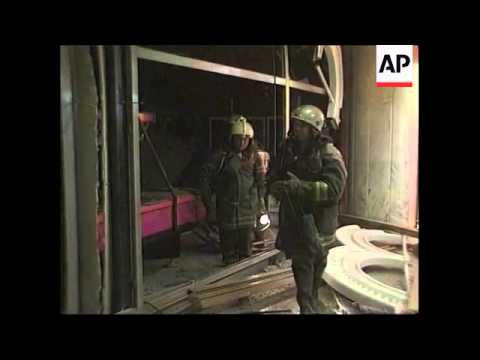 RUSSIA: MOSCOW: MAYOR LUZHKOV VISITS MANEZH SHOPPING CENTRE