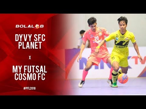 Dyvy SFC Planet Sleman (2) Vs (2) My Futsal Cosmo Jakarta - Highlights Pro Futsal League 2018