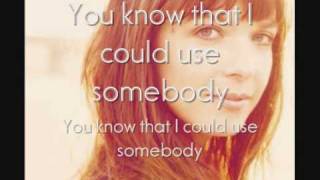 Laura Jansen -  Use Somebody (With Lyrics!!)