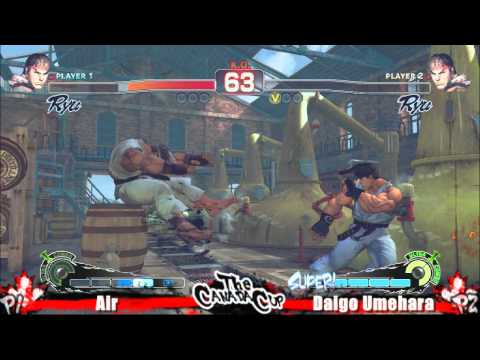 Air vs Daigo Canada Cup 2010 SSF4 Exhibition #1