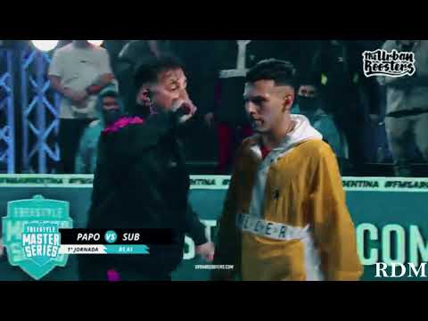 🔥INCREÍBLE MINUTAZO DE PAPO VS SUB 🔥 | FMS Argentina 2020 | Jornada 1