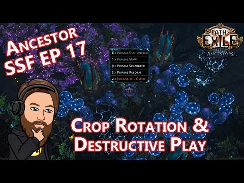 Getting Multiple T4 Seeds Via Crop Rotation - Level 95 Poison Seismic Trap Saboteur - TotA SSF EP 17