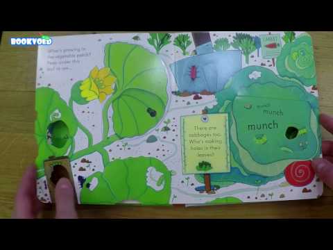 Видео обзор Peep Inside the Garden [Usborne]