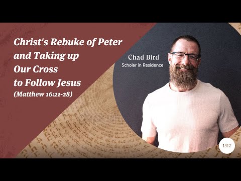 Christ’s Rebuke of Peter and Taking up Our Cross to Follow Jesus